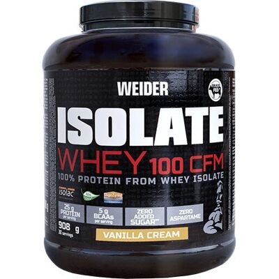 Marca Weider Proteína de Soro Isolada Creme de Baunilha - Pó Marca Weider Proteína de Soro Isolada Creme de Baunilha - Pó