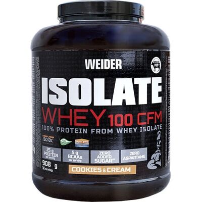 Weider Isolate Whey 100 Cfn Pó - Proteína em pó Weider Isolate Whey 100 Cfn Pó - Proteína em pó