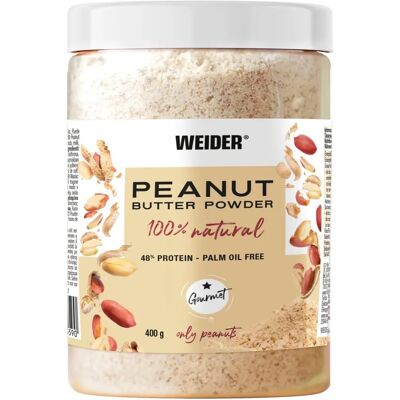 Weider Nutrition Polvere di Burro di Arachidi - 400g - Proteine, Vegano Weider Nutrition Polvere di Burro di Arachidi - 400g - Proteine, Vegano