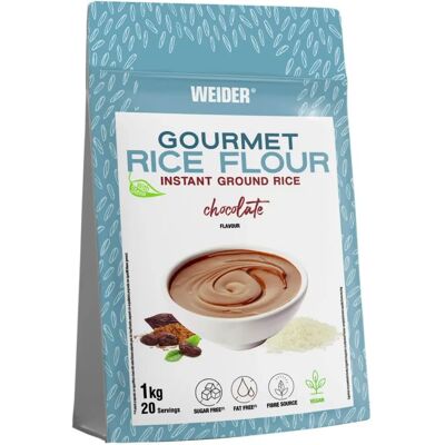 Farina di Riso Gourmet Weider Cioccolato - Farina di Riso, Vegana, Senza Zucchero Farina di Riso Gourmet Weider Cioccolato - Farina di Riso, Vegana, Senza Zucchero