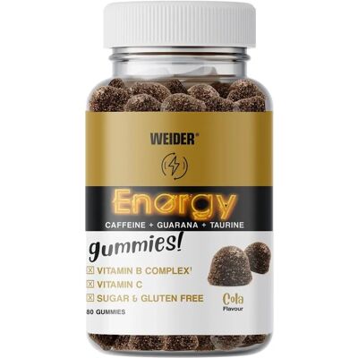 Weider - Model Cola Gummis - 80 Gummis - Energie Weider - Model Cola Gummis - 80 Gummis - Energie