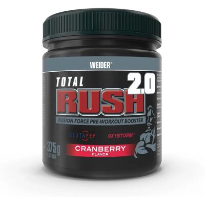 Weider Total Rush 2.0 Pre-Workout Booster - Blueberry - Muscle & Cognitive Support Weider Total Rush 2.0 Pre-Workout Booster - Blueberry - Muscle & Cognitive Support
