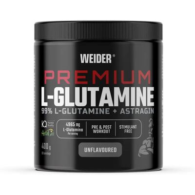 Weider Premium L-Glutamine - 400g - Publicité Weider Premium L-Glutamine - 400g - Publicité