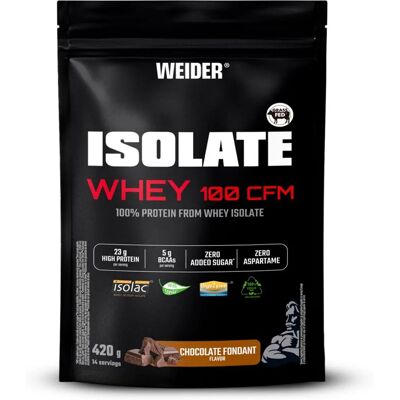 Weider - Model 100 CFM - High Purity Chocolate Protein Powder Weider - Model 100 CFM - High Purity Chocolate Protein Powder