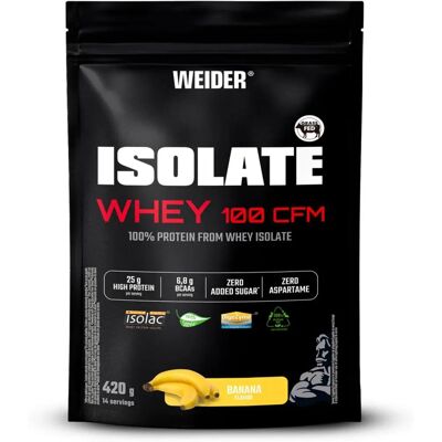 Weider Isoliertes Molkenprotein Banane - 420 g Weider Isoliertes Molkenprotein Banane - 420 g