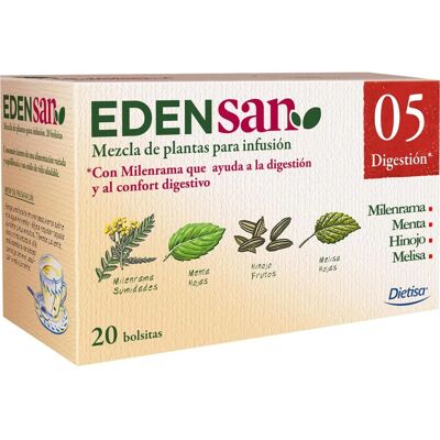 Dietisa Edensan 05 Infusiones - Mezcla de Plantas para Digestión Dietisa Edensan 05 Infusiones - Mezcla de Plantas para Digestión
