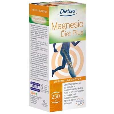 Dietisa Magnesio Jarabe Plus - Suplemento para Huesos y Músculos Dietisa Magnesio Jarabe Plus - Suplemento para Huesos y Músculos
