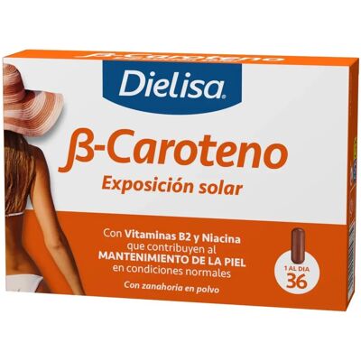 Dietisa B Carotene - Supports Immune & Skin - 36 Caps Dietisa B Carotene - Supports Immune & Skin - 36 Caps