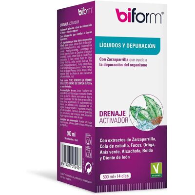 Biform Drenaje Activador - Extractos de Plantas Naturales - 500 ml Biform Drenaje Activador - Extractos de Plantas Naturales - 500 ml