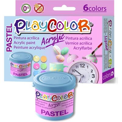 Peinture acrylique multicolore Playcolor 18191 - Acrylique - Publicité Peinture acrylique multicolore Playcolor 18191 - Acrylique - Publicité