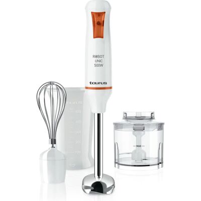 Taurus Robot 500 Plus - Pomarańczowy, Biały - Blender ręczny Taurus Robot 500 Plus - Pomarańczowy, Biały - Blender ręczny