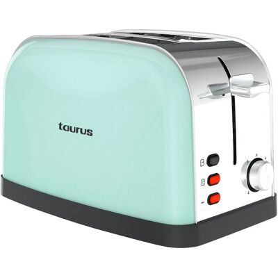 Taurus VINTAGE II Mint - Toaster, 950W, 2 Schlitze Taurus VINTAGE II Mint - Toaster, 950W, 2 Schlitze