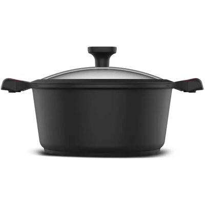 Taurus KCK3020 Zwart 20cm Anti-aanbak Inductie Kookpan - Keukengerei Taurus KCK3020 Zwart 20cm Anti-aanbak Inductie Kookpan - Keukengerei