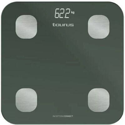 Balança pessoal preta Taurus 990559000 com Bluetooth Balança pessoal preta Taurus 990559000 com Bluetooth