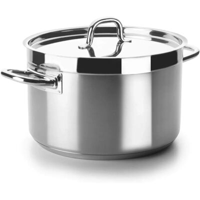 Cazo de Acero Inoxidable Profesional Lacor 20cm - Sin Tapa - Chef Luxe Cazo de Acero Inoxidable Profesional Lacor 20cm - Sin Tapa - Chef Luxe