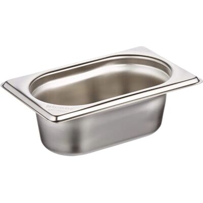 Lacor 66965Z Stainless Steel Container - 1/9 Size Lacor 66965Z Stainless Steel Container - 1/9 Size