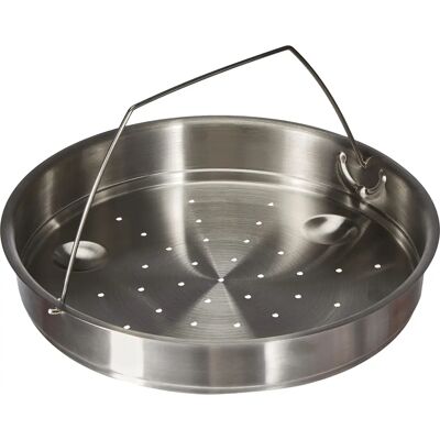 Lacor R71874G RVS Stoommandje voor 22-24 cm snelkookpannen Lacor R71874G RVS Stoommandje voor 22-24 cm snelkookpannen
