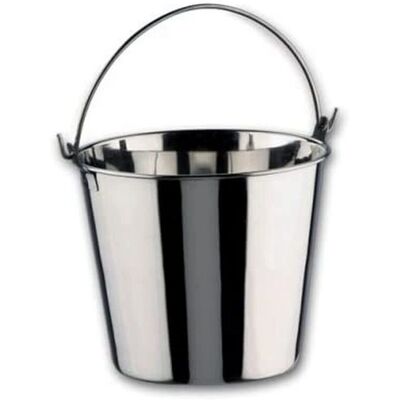LACOR Silber Edelstahl Eimer 6L - Eimer LACOR Silber Edelstahl Eimer 6L - Eimer