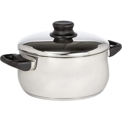 Lacor 14322 Casserole en Inox - 22cm, 4L Lacor 14322 Casserole en Inox - 22cm, 4L
