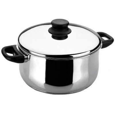 Lacor 14422 Casserole en inox 22cm - 5L - Publicité Lacor 14422 Casserole en inox 22cm - 5L - Publicité