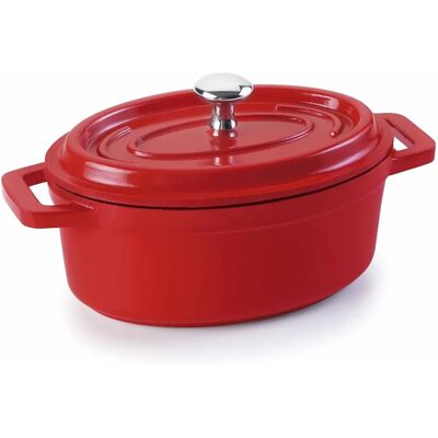 Lacor Mini Cocotte Oval Frying Pan - 250ml Capacity Lacor Mini Cocotte Oval Frying Pan - 250ml Capacity