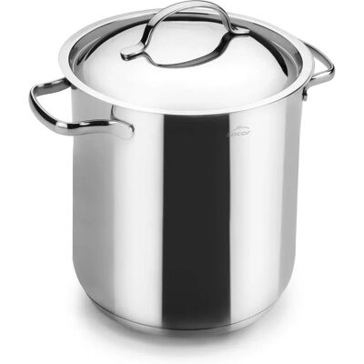 Lacor 32129 Pentola in Acciaio Inox 28cm - Alta Capacità Lacor 32129 Pentola in Acciaio Inox 28cm - Alta Capacità