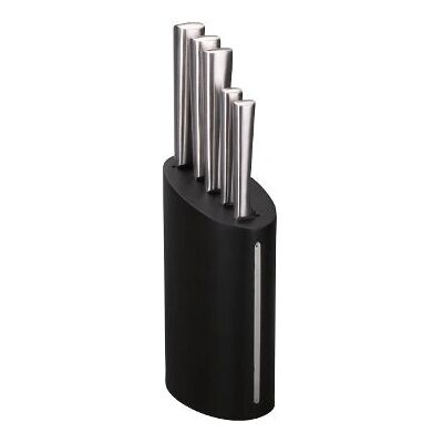 Set di 5 Coltelli da Cucina Lacor 39064 con Supporto Set di 5 Coltelli da Cucina Lacor 39064 con Supporto