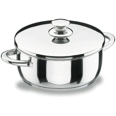 Cacerola Lacor Vitrocor 3.5L Acero Inoxidable Cacerola Lacor Vitrocor 3.5L Acero Inoxidable