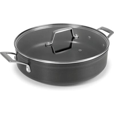 Lacor 48628 Padella Nera 28cm con Coperchio Lacor 48628 Padella Nera 28cm con Coperchio