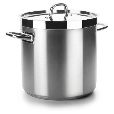 Lacor 54124 Casserole en Acier Inox 10L - Chef Luxe - Publicité Lacor 54124 Casserole en Acier Inox 10L - Chef Luxe - Publicité
