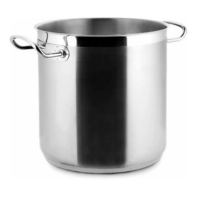 Lacor 57128 Panela de aço inoxidável - 17,2L - Para todos os tipos de fogões Lacor 57128 Panela de aço inoxidável - 17,2L - Para todos os tipos de fogões