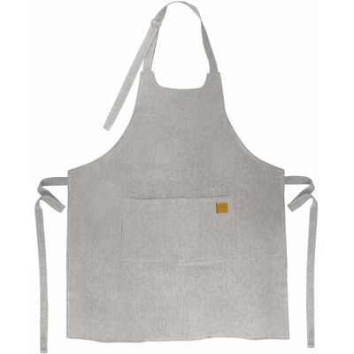 Lacor Uniseks Keukenschort - Grijs Marmer - 68x83cm Lacor Uniseks Keukenschort - Grijs Marmer - 68x83cm