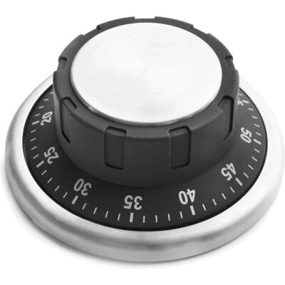Magnetický kuchyňský časovač LACOR - 60 Min - Šedý Magnetický kuchyňský časovač LACOR - 60 Min - Šedý