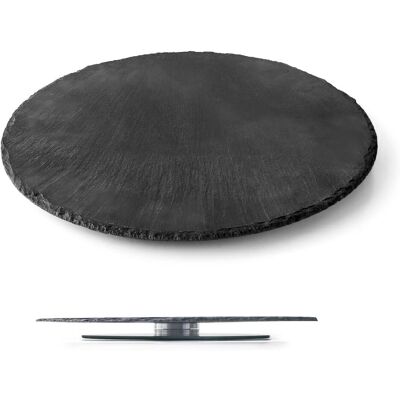 LACOR Roterande platta av naturlig skiffer - 35 cm LACOR Roterande platta av naturlig skiffer - 35 cm