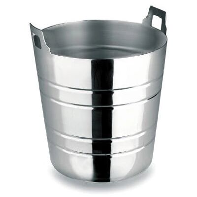 Seau à glace Lacor 61319 - Acier inoxydable, Ø 20 cm, 4,75L - Publicité Seau à glace Lacor 61319 - Acier inoxydable, Ø 20 cm, 4,75L - Publicité