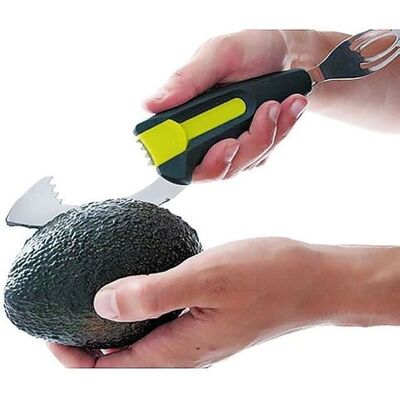 Éplucheur d'Avocat Lacor - 5 en 1 Outil de Cuisine Multicolore - Publicité Éplucheur d'Avocat Lacor - 5 en 1 Outil de Cuisine Multicolore - Publicité