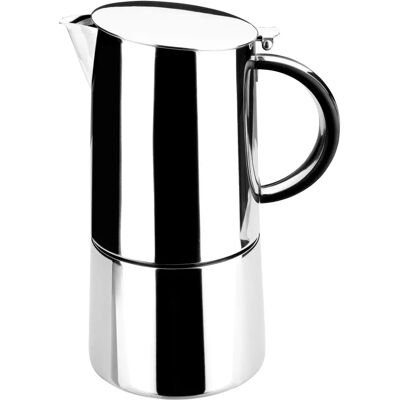 Lacor 62054 Caffettiera Espresso Moka in Acciaio Inox - Macchina da Caffè Lacor 62054 Caffettiera Espresso Moka in Acciaio Inox - Macchina da Caffè