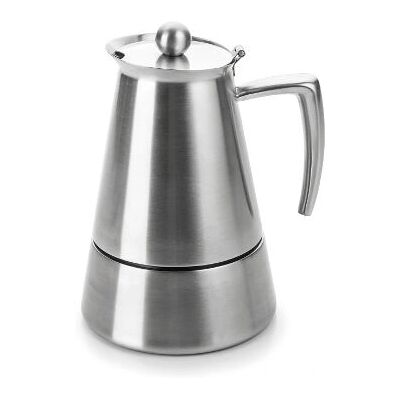 Lacor 62074 Cafetera de Acero Inoxidable - 4/6/10 Tazas - Cafetera Italiana Lacor 62074 Cafetera de Acero Inoxidable - 4/6/10 Tazas - Cafetera Italiana