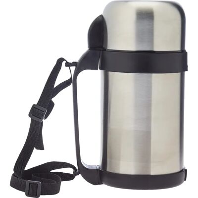 Lacor Thermos alimentaire - Argent - 1L - Acier inoxydable Lacor Thermos alimentaire - Argent - 1L - Acier inoxydable