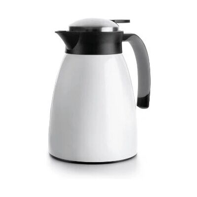 Lacor 62483 Vakuumfles - Roestvrij staal, 1L, Wit Lacor 62483 Vakuumfles - Roestvrij staal, 1L, Wit