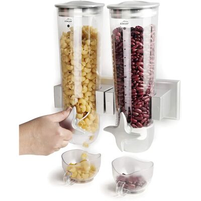 Lacor - Getreidedispenser - 2x1,5L Wandmontage Lacor - Getreidedispenser - 2x1,5L Wandmontage
