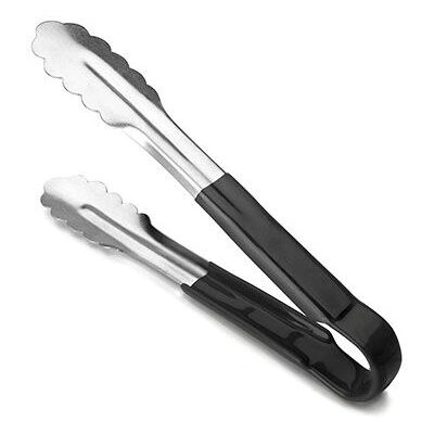 Pinces de Cuisine Noires Lacor - 24cm - Acier inoxydable Pinces de Cuisine Noires Lacor - 24cm - Acier inoxydable