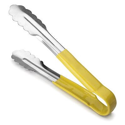 Pince monobloc LACOR Karu - Acier inoxydable, Jaune - Pinces de cuisine Pince monobloc LACOR Karu - Acier inoxydable, Jaune - Pinces de cuisine