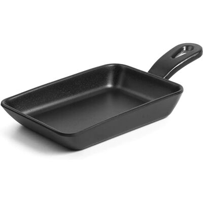Petite Poêle Rectangulaire Magma en Mélamine Lacor - 170x115mm - Ustensiles de cuisine Petite Poêle Rectangulaire Magma en Mélamine Lacor - 170x115mm - Ustensiles de cuisine