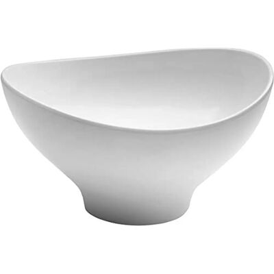 Lacor Piatto Ovale in Melamina Bianca - 29x26cm - Piatto Lacor Piatto Ovale in Melamina Bianca - 29x26cm - Piatto