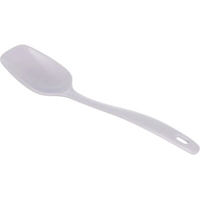 Lacor 63601 - Cuillère en mélamine - 25cm - Blanc - Publicité Lacor 63601 - Cuillère en mélamine - 25cm - Blanc - Publicité