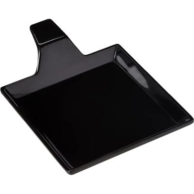 Assiette LACOR - 63619 - Noir - Bois d'ingénierie - 9,5x9,5x30cm - Publicité Assiette LACOR - 63619 - Noir - Bois d'ingénierie - 9,5x9,5x30cm - Publicité