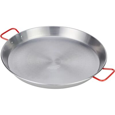 Lacor 63647 - Poêle à paella en acier inox 46cm - Convient pour induction - Publicité Lacor 63647 - Poêle à paella en acier inox 46cm - Convient pour induction - Publicité