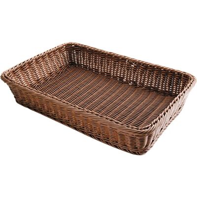 Lacor - Panier à pain rectangulaire en bois - 53x33x9 cm - Publicité Lacor - Panier à pain rectangulaire en bois - 53x33x9 cm - Publicité