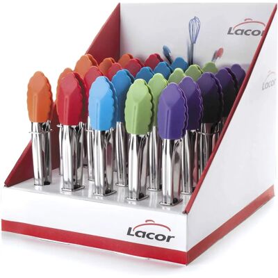 Lacor 64434 – Pinces multi-usages – Résistante au lave-vaisselle - Publicité Lacor 64434 – Pinces multi-usages – Résistante au lave-vaisselle - Publicité